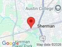 Map of S & G Auto Sales at 1309 W Houston St., Sherman, TX 75092