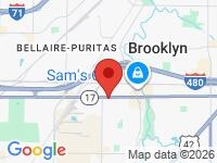 Map of 440 Auto Sales at 11555 Brookpark Rd, Parma, OH 44130