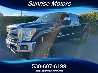 2014 Ford F-250 Super Duty Platinum  4X4 Diesel - Photo 1 - Yuba City, CA 95991