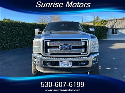 2014 Ford F-250 Super Duty Platinum  4X4 Diesel - Photo 2 - Yuba City, CA 95991