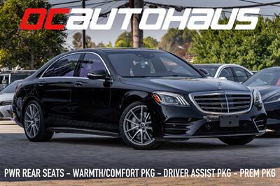 2019 Mercedes-Benz S 560  $121,005 Original MSRP Premium Package Driver Assistance Amg Line Warmth & Comfort Sedan