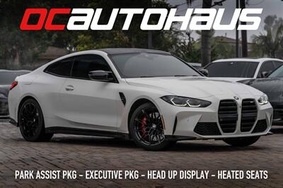 2021 BMW M4  Full Front PPF Park Assistance Executive Package M Shadowline Carbon Fiber Trim Coupe
