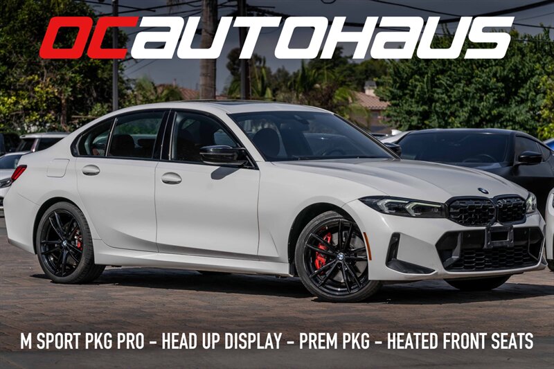 2023 BMW M340i xDrive  Driving Assistance Shadowline Package Premium Package Harmon Kardon Sound
