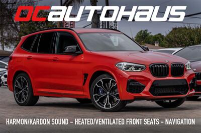 2020 BMW X3 M Competition  Toronoto Red Panoramic Sunroof Competition Package SUV