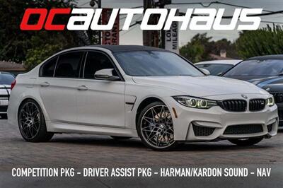 2018 BMW M3 Competition  Alpine White Competition Package DCT