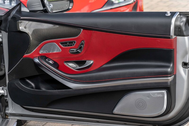2015 Mercedes-Benz S 63 AMG Coupe  Edition 1 Magno Alanite Gray Bengal Red Carbon Ceramic Breaks Burmester 3D Sound - Photo 16 - Westminster, CA 92683