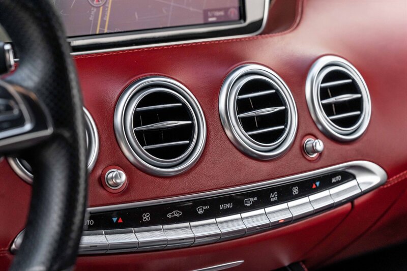 2015 Mercedes-Benz S 63 AMG Coupe  Edition 1 Magno Alanite Gray Bengal Red Carbon Ceramic Breaks Burmester 3D Sound - Photo 30 - Westminster, CA 92683