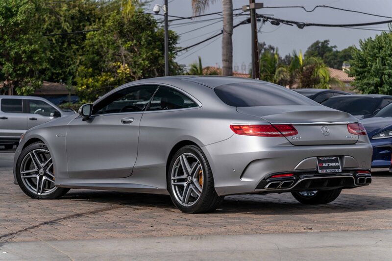 2015 Mercedes-Benz S 63 AMG Coupe  Edition 1 Magno Alanite Gray Bengal Red Carbon Ceramic Breaks Burmester 3D Sound - Photo 3 - Westminster, CA 92683