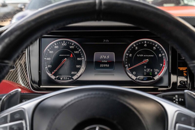 2015 Mercedes-Benz S 63 AMG Coupe  Edition 1 Magno Alanite Gray Bengal Red Carbon Ceramic Breaks Burmester 3D Sound - Photo 26 - Westminster, CA 92683