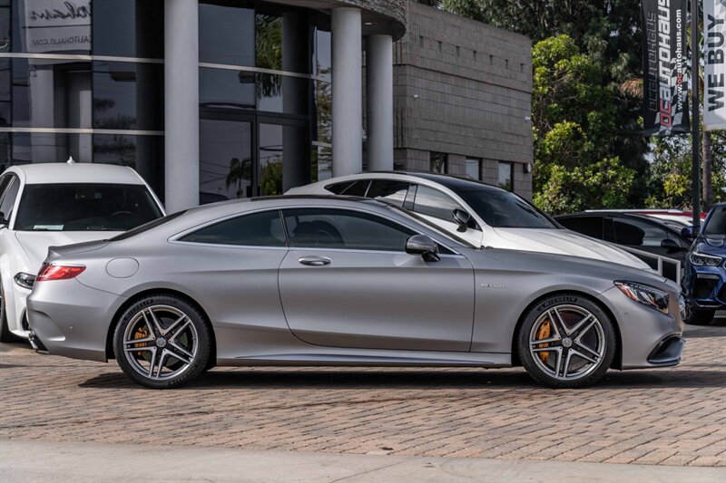 2015 Mercedes-Benz S 63 AMG Coupe  Edition 1 Magno Alanite Gray Bengal Red Carbon Ceramic Breaks Burmester 3D Sound - Photo 5 - Westminster, CA 92683