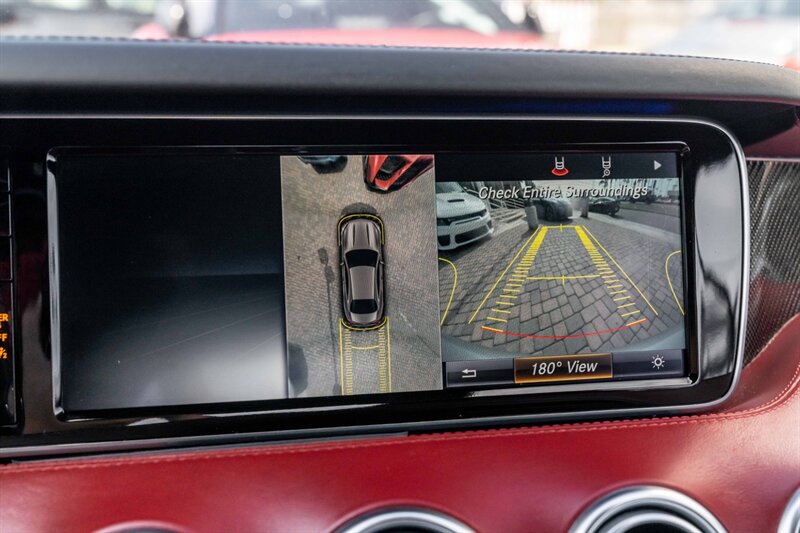 2015 Mercedes-Benz S 63 AMG Coupe  Edition 1 Magno Alanite Gray Bengal Red Carbon Ceramic Breaks Burmester 3D Sound - Photo 29 - Westminster, CA 92683