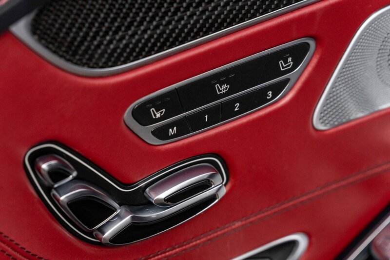 2015 Mercedes-Benz S 63 AMG Coupe  Edition 1 Magno Alanite Gray Bengal Red Carbon Ceramic Breaks Burmester 3D Sound - Photo 19 - Westminster, CA 92683