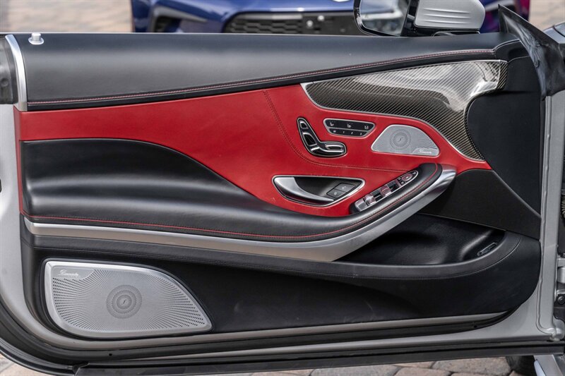 2015 Mercedes-Benz S 63 AMG Coupe  Edition 1 Magno Alanite Gray Bengal Red Carbon Ceramic Breaks Burmester 3D Sound - Photo 15 - Westminster, CA 92683