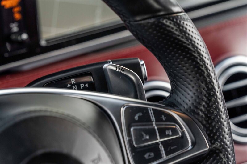 2015 Mercedes-Benz S 63 AMG Coupe  Edition 1 Magno Alanite Gray Bengal Red Carbon Ceramic Breaks Burmester 3D Sound - Photo 24 - Westminster, CA 92683