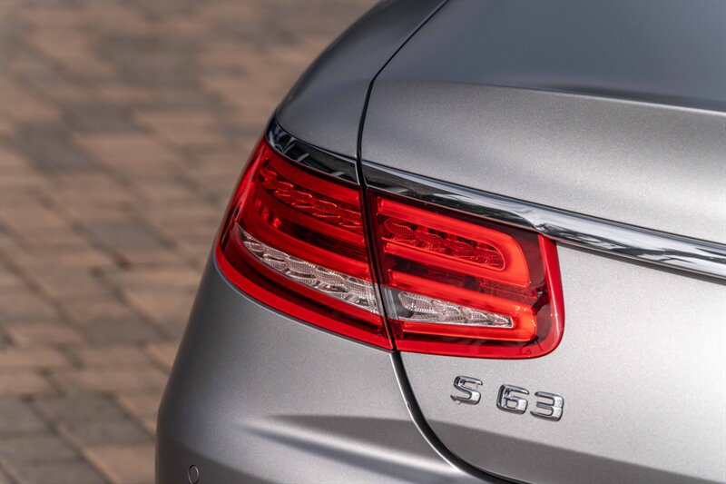 2015 Mercedes-Benz S 63 AMG Coupe  Edition 1 Magno Alanite Gray Bengal Red Carbon Ceramic Breaks Burmester 3D Sound - Photo 12 - Westminster, CA 92683