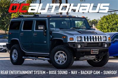 2006 Hummer H2 Wagon Luxury  Luxury Package Sound System with Nav and DVD Two Owner California H2 SUV