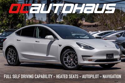 2019 Tesla Model 3 Standard Range Plus  One Owner FSD Included Sedan