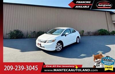 2012 Honda Civic LX   - Photo 1 - Manteca, CA 95337