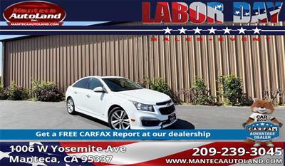2015 Chevrolet Cruze LTZ Auto   - Photo 1 - Manteca, CA 95337
