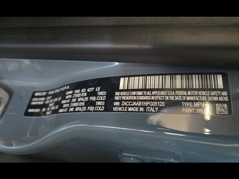 2017 Jeep Renegade Sport  