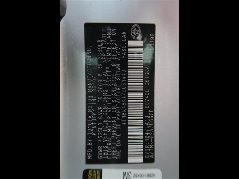 2007 Toyota Camry XLE - Photo 28
