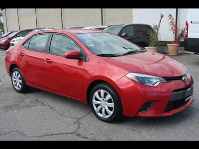 2016 Toyota Corolla LE Sedan