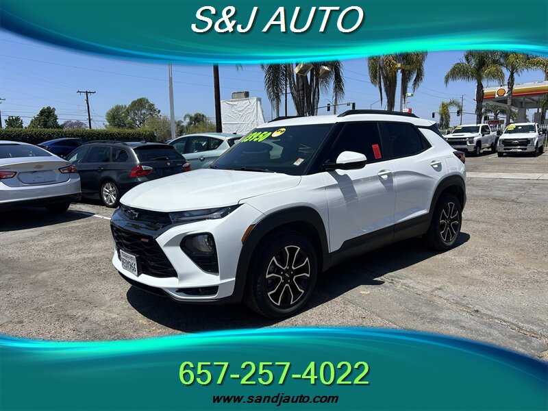 White (Iridescent Pearl Tricoat) 2022 Chevrolet Trailblazer ACTIV FWD SUV / Crossover Front-Wheel Drive Automatic