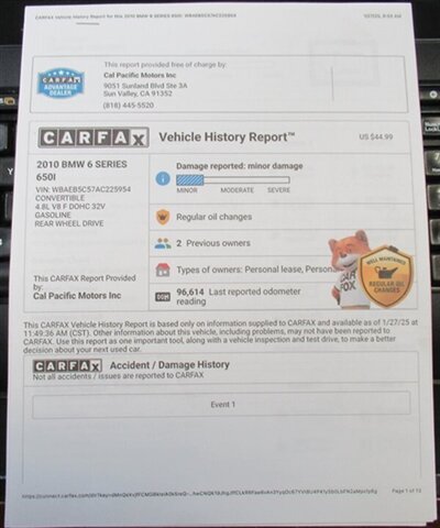 2010 BMW 650i   - Photo 2 - Sherman Oaks, CA 91423