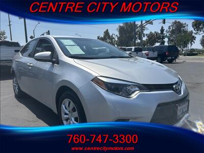 2015 Toyota Corolla LE   - Photo 1 - Escondido, CA 92025
