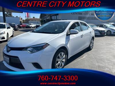 2015 Toyota Corolla LE   - Photo 1 - Escondido, CA 92025