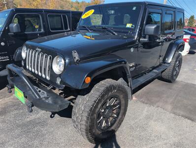 2017 Jeep Wrangler Unlimited Sahara   - Photo 1 - St. Johnsbury, VT 05819
