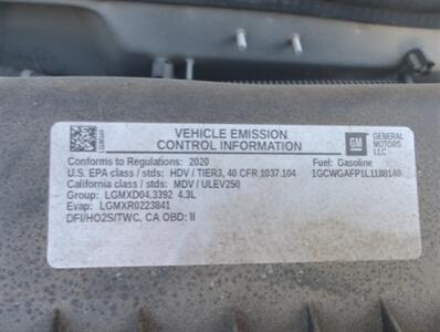 2020 Chevrolet Express 2500   - Photo 22 - St. Johnsbury, VT 05819