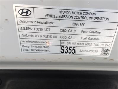 2026 Hyundai SANTA FE SEL   - Photo 27 - St. Johnsbury, VT 05819