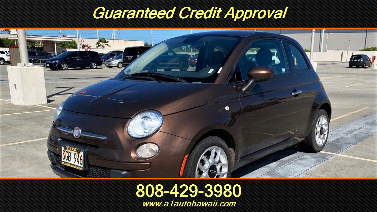 2015 FIAT 500 Pop 500 Pop | ITALY STYLE & BEAUTY GAS SAVER! | FWD | 4 at A1 Auto Sales HI, photo 1