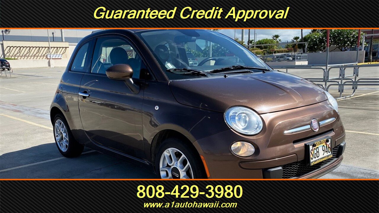 2015 FIAT 500 Pop 500 Pop | ITALY STYLE & BEAUTY GAS SAVER! | FWD | 4 at A1 Auto Sales HI, photo 3