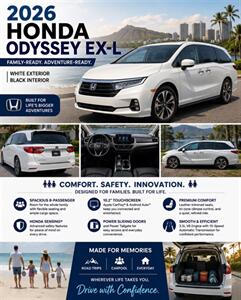 2026 Honda Odyssey EX-L   - Photo 2 - Honolulu, HI 96818