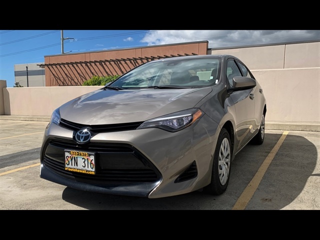 2017 Toyota Corolla LE LE 4dr Sedan