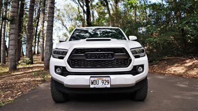 2021 Toyota Tacoma 4X4  TRD OFF ROAD SPORT  RARE COLOR WHITE PEARL  ! LIKE NEW ! - Photo 19 - Honolulu, HI 96818