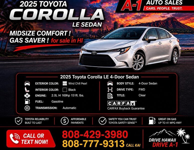 2025 Toyota Corolla LE  