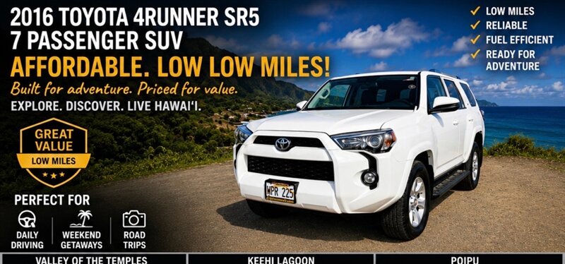 2016 Toyota 4Runner SR5 Base Grade