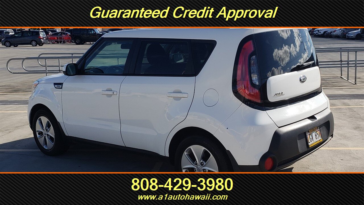 2015 Kia Soul WHITE LIGHT Soul WHITE LIGHT | STYLE CLASSIC & BEAUTY! | FWD | 4 at A1 Auto Sales HI, photo 3