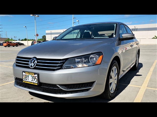2013 Volkswagen Passat S PZEV GERMAN PRECISION ! S PZEV 4dr Sedan 6A