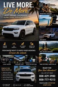 2021 Jeep Grand Cherokee 80TH ANNIVERSARY LIMITED SUPER CHERRY! SUPER MINT ! SUPER LOW MILES ! - Photo 2 - Honolulu, HI 96818