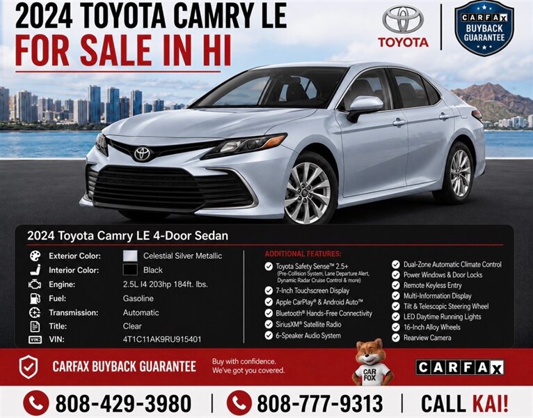2024 Toyota Camry LE LE