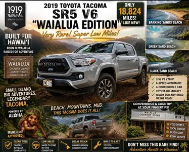 2019 Toyota Tacoma SR5 V6 TOYOTA QUALITY BUILT !  SUPER LOW MILES ! LIKE NEW ! Truck