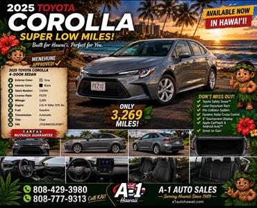 2025 Toyota Corolla  SUPER LOW MILES! - Photo 1 - Honolulu, HI 96818