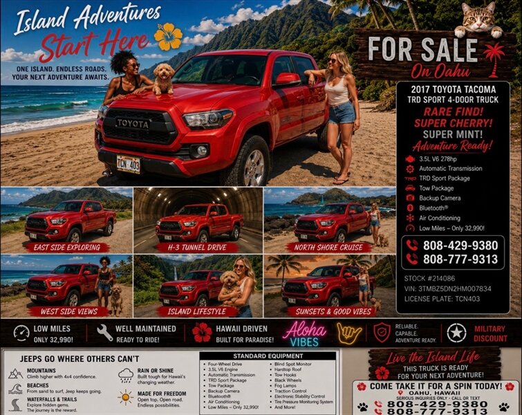 2017 Toyota Tacoma TRD Sport SR5/TRD Sport