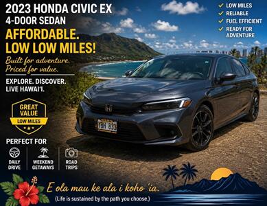 2023 Honda Civic Sport HONDA QUALITY BUILT ! RELIABLE & AFFORDABLE GAS SAVER ! - Photo 2 - Honolulu, HI 96818