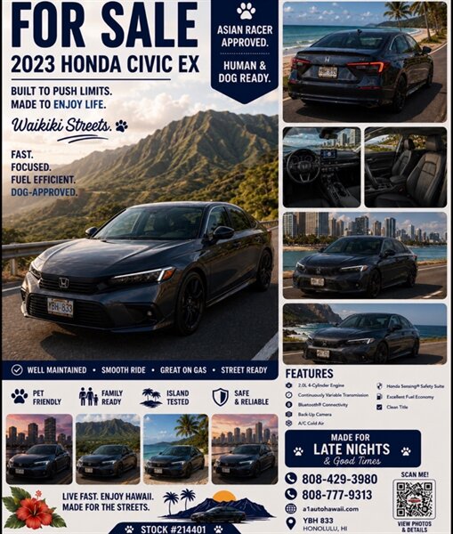 2023 Honda Civic Sport CVT's photo