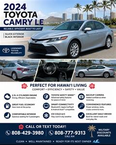 2024 Toyota Camry SUPER LOW MILES ! LIKE NEW ! - Photo 2 - Honolulu, HI 96818